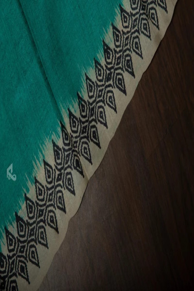 This magnificent sea green saree is a must-have for your wardrobe-3 -Ramdhanu Ethnic