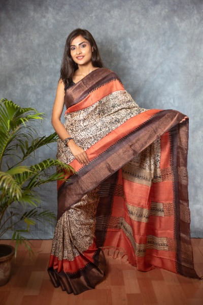 Latest collection of block print saree perfect for all occasions -Ramdhanu Ethnic