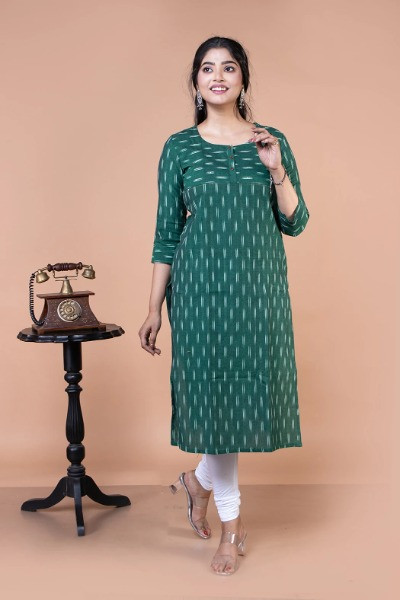 Green Kurta for Women -Ramdhanu