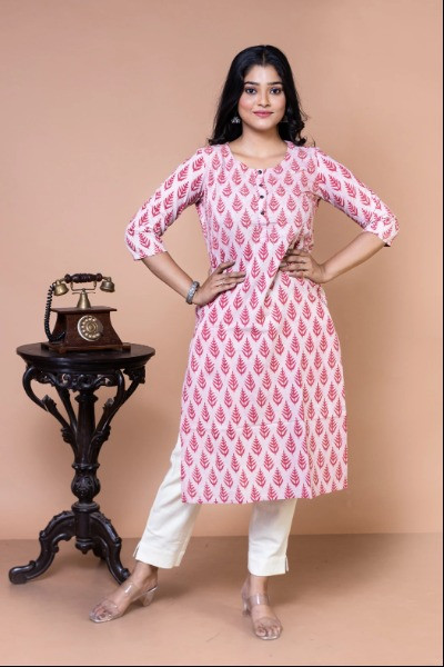 Jaipuri Printed Kurta -Ramdhanu