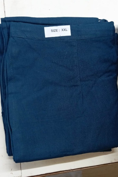 Navy Blue Cotton Flex Trouser -Ramdhanu